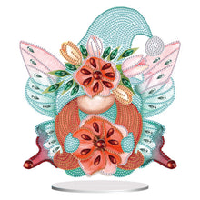Load image into Gallery viewer, Butterfly Gnome-Single Side Drill-Acrylic Diamond Desktop Ornament
