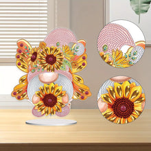 Load image into Gallery viewer, Butterfly Gnome-Single Side Drill-Acrylic Diamond Desktop Ornament