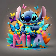 Load image into Gallery viewer, Stitch-Full Round Diamond Painting-30x30cm