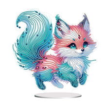 Load image into Gallery viewer, Fox-Single Side Drill-Acrylic Diamond Desktop Ornament