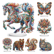 Load image into Gallery viewer, Animal-Single Side Drill-Acrylic Diamond Desktop Ornament