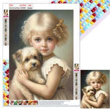 Load image into Gallery viewer, Girl-Full Square Diamond Painting-30x40cm