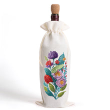 Load image into Gallery viewer, Butterfly/Flower-Burlap Wine Bottle Bags Covers