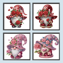 Load image into Gallery viewer, Valentine's Day Gnome-Partial Special Diamond Painting-30x30cm