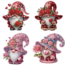 Load image into Gallery viewer, Valentine's Day Gnome-Partial Special Diamond Painting-30x30cm
