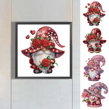 Load image into Gallery viewer, Valentine's Day Gnome-Partial Special Diamond Painting-30x30cm