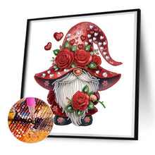 Load image into Gallery viewer, Valentine's Day Gnome-Partial Special Diamond Painting-30x30cm