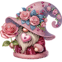 Load image into Gallery viewer, Valentine's Day Gnome-Partial Special Diamond Painting-30x30cm