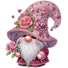 Load image into Gallery viewer, Valentine's Day Gnome-Partial Special Diamond Painting-30x30cm