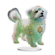 Load image into Gallery viewer, Zodiac Signs-Single Side Drill-Diamond Desktop Ornament