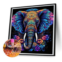 Load image into Gallery viewer, Elephant-Full Round Diamond Painting-30x30cm