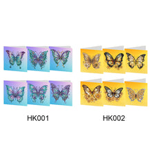 Load image into Gallery viewer, 8Pcs/Set Butterfly-Diamond Greeting Cards