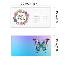 Load image into Gallery viewer, 8Pcs/Set Butterfly-Diamond Greeting Cards