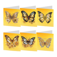Load image into Gallery viewer, 8Pcs/Set Butterfly-Diamond Greeting Cards