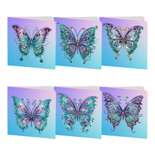 Load image into Gallery viewer, 8Pcs/Set Butterfly-Diamond Greeting Cards