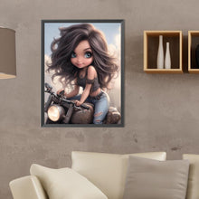 Load image into Gallery viewer, Steampunk Girl-Full Round/Square Diamond Painting-30x40cm/40x50cm/50x70cm