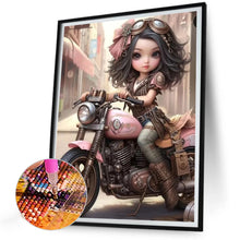Load image into Gallery viewer, Steampunk Girl-Full Round/Square Diamond Painting-30x40cm/40x50cm/50x70cm
