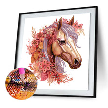 Load image into Gallery viewer, Horse-Partial Special Diamond Painting-30x30cm