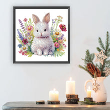 Load image into Gallery viewer, Rabbit-Partial Special Diamond Painting-30x30cm