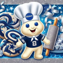 Load image into Gallery viewer, Bread Chef-Full Round Diamond Painting-30x30cm