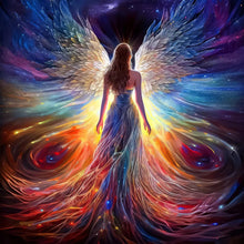 Load image into Gallery viewer, Angel-Full Round Diamond Painting-30x30cm