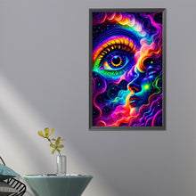 Load image into Gallery viewer, Colorful Cloud Eyes-Full Round Diamond Painting-40x65cm-Large Size