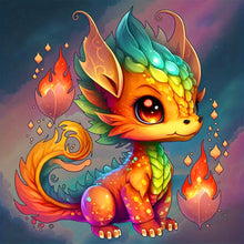 Load image into Gallery viewer, Galaxy Cat-Full Round Diamond Painting-30x30cm