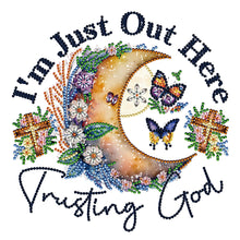 Load image into Gallery viewer, Butterfly Sunflower-Partial Special Diamond Painting-30x30cm