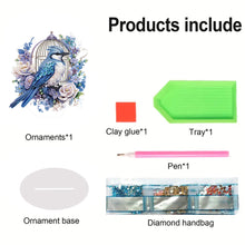 Load image into Gallery viewer, Cage-Single Side Drill-Acrylic Diamond Desktop Ornament