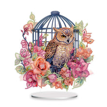 Load image into Gallery viewer, Cage-Single Side Drill-Acrylic Diamond Desktop Ornament