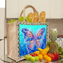 Load image into Gallery viewer, Linen Diamond Painting Tote Bag Replaceable Canvas