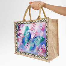 Load image into Gallery viewer, Linen Diamond Painting Tote Bag Replaceable Canvas