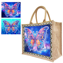Load image into Gallery viewer, Linen Diamond Painting Tote Bag Replaceable Canvas