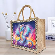 Load image into Gallery viewer, Linen Diamond Painting Tote Bag Replaceable Canvas