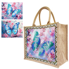 Load image into Gallery viewer, Linen Diamond Painting Tote Bag Replaceable Canvas