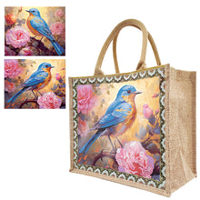 Load image into Gallery viewer, Linen Diamond Painting Tote Bag Replaceable Canvas