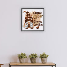 Load image into Gallery viewer, Coffee Bean Gnome-Full Round Diamond Painting-30x30cm