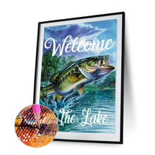 Load image into Gallery viewer, Fish-Full Round Diamond Painting-30x40cm