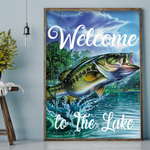 Load image into Gallery viewer, Fish-Full Round Diamond Painting-30x40cm