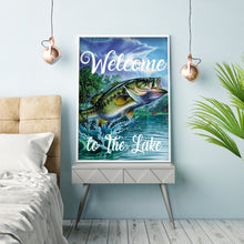 Load image into Gallery viewer, Fish-Full Round Diamond Painting-30x40cm