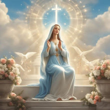 Load image into Gallery viewer, God-bearer-Full Round Diamond Painting-30x30cm