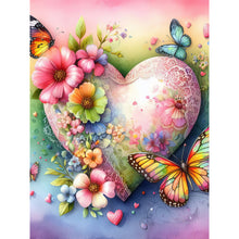 Load image into Gallery viewer, Love Gift-Full Round Diamond Painting-30x40cm