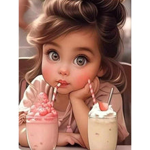 Load image into Gallery viewer, Life of Pets Girl-Full Round/Square Diamond Painting-30x40cm/40x50cm/50x70cm