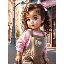 Load image into Gallery viewer, Life of Pets Girl-Full Round/Square Diamond Painting-30x40cm/40x50cm/50x70cm