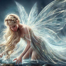 Load image into Gallery viewer, Angel-Full Round Diamond Painting-30x30cm