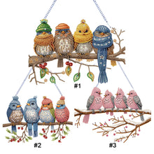 Load image into Gallery viewer, Bird-Acrylic Single Side Diamond Pendant