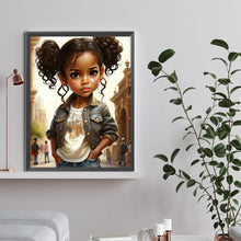 Load image into Gallery viewer, Princess Girl-Full Round/Square Diamond Painting-30x40cm/40x50cm/50x70cm