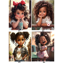 Load image into Gallery viewer, Princess Girl-Full Round/Square Diamond Painting-30x40cm/40x50cm/50x70cm