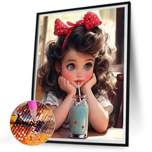 Load image into Gallery viewer, Princess Girl-Full Round/Square Diamond Painting-30x40cm/40x50cm/50x70cm