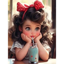 Load image into Gallery viewer, Princess Girl-Full Round/Square Diamond Painting-30x40cm/40x50cm/50x70cm